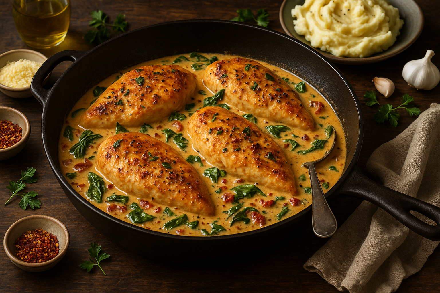 Creamy Tuscan Chicken
